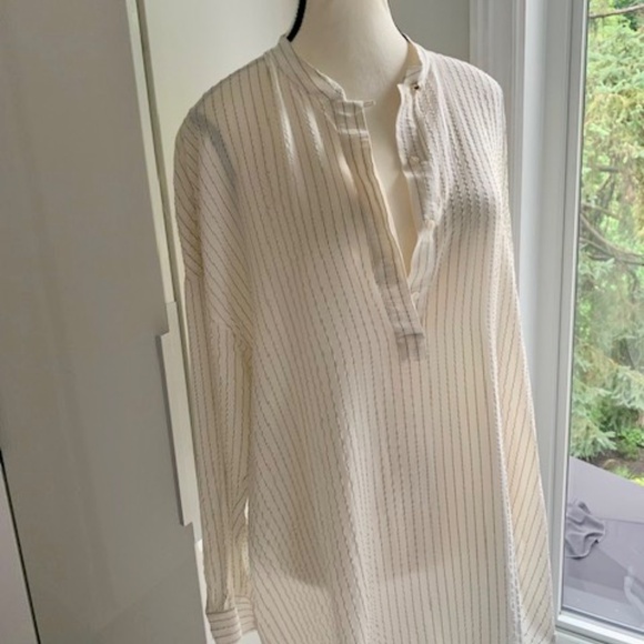 Massimo Dutti dress tunic shirt silk US8 - Picture 12 of 15